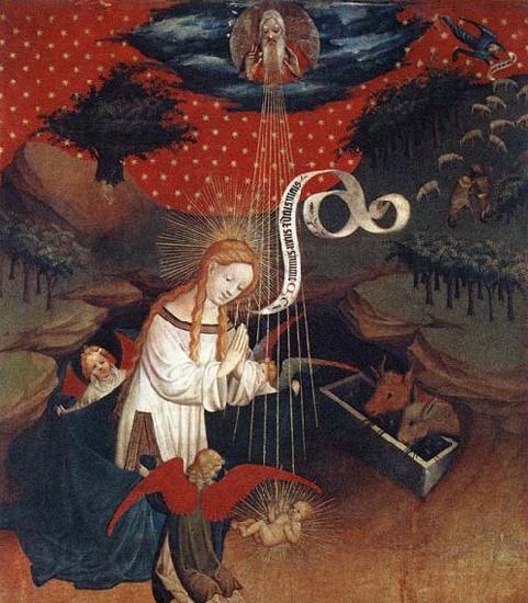 Master Francke Birth of Jesus Spain oil painting art